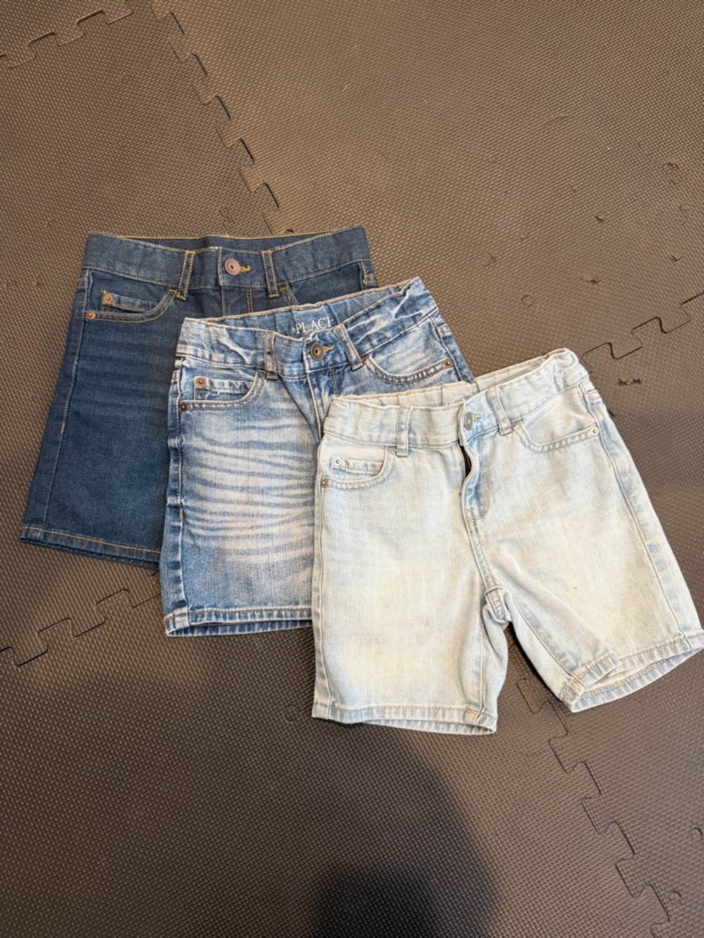 The Children’s Place 3-pack boys denim shorts